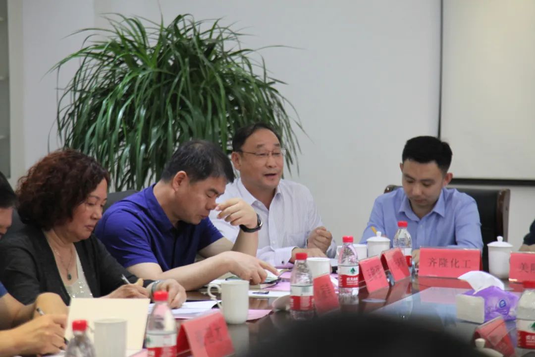 九州体育官网公司领导在调研会上阐述公司经营情况，城乡污水治理项目建设情况等